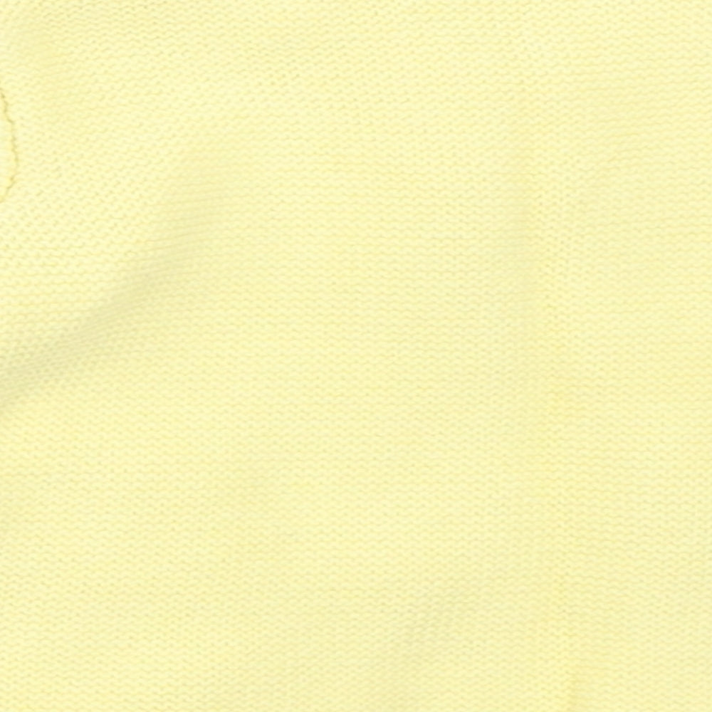 George Girls Yellow   Cardigan Jumper Size 6-9 Months