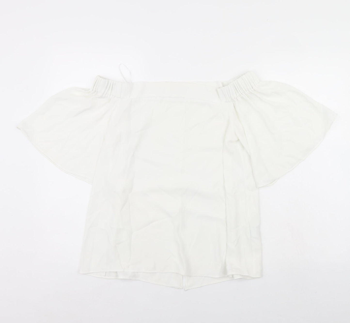 River Island Womens Ivory   Basic Blouse Size 10