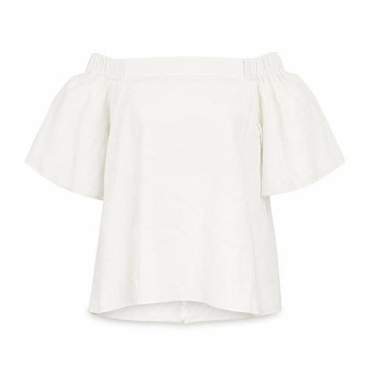 River Island Womens Ivory   Basic Blouse Size 10