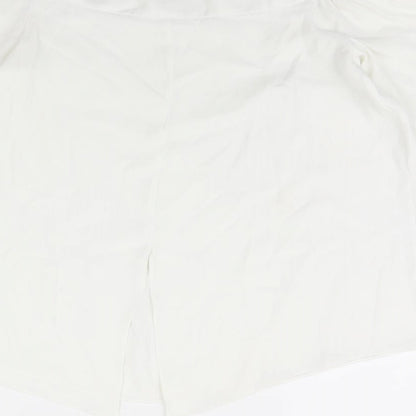 River Island Womens Ivory   Basic Blouse Size 10