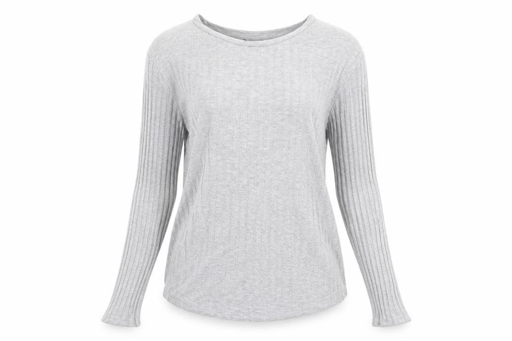 Topshop Womens Grey   Basic Blouse Size 14