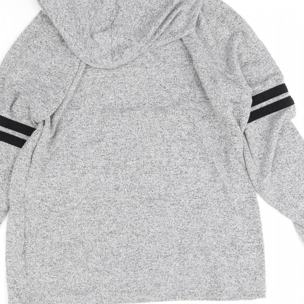 Papaya Womens Grey   Pullover Hoodie Size 8