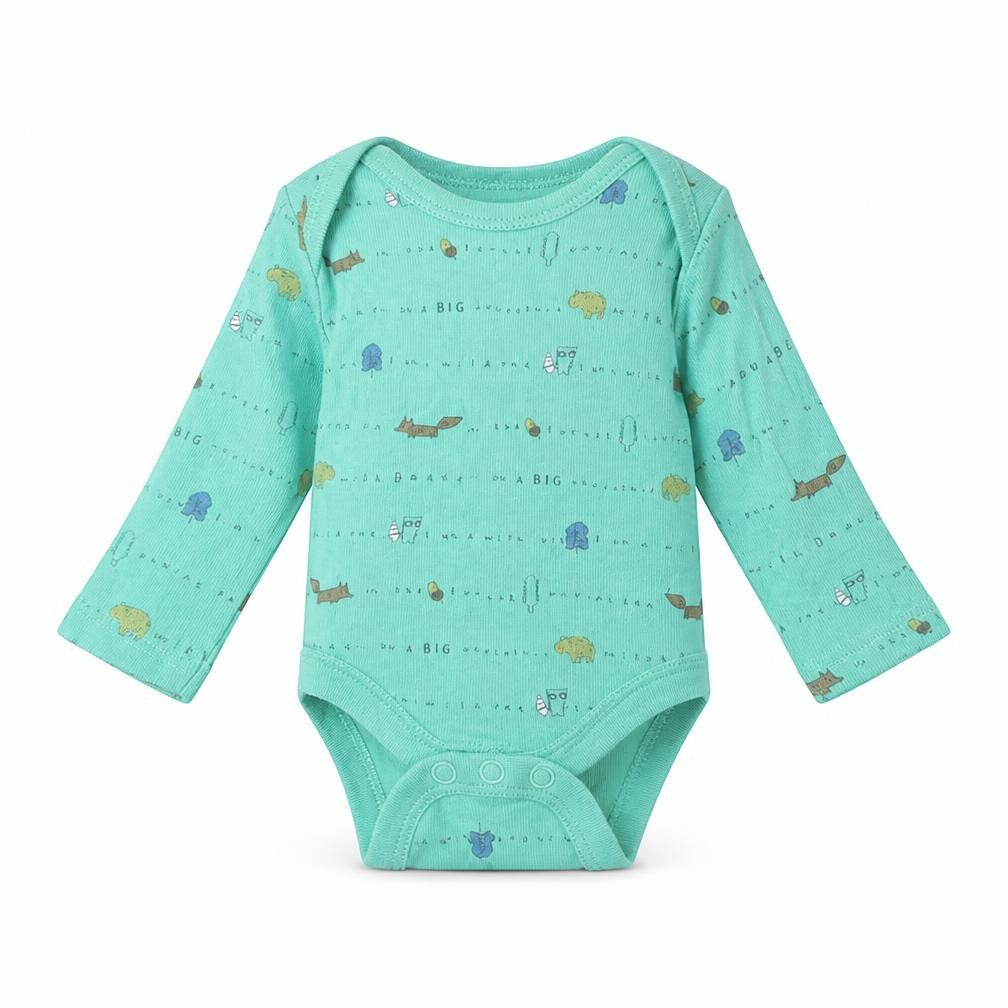 Primark Baby Green Spotted  Babygrow One-Piece Size 0-3 Months