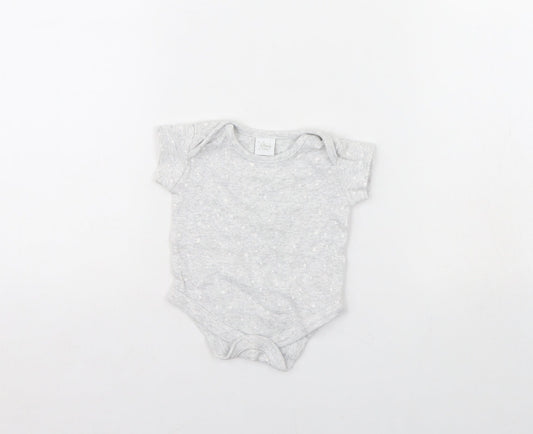 Disney Baby Grey Spotted  Babygrow One-Piece Size 0-3 Months  - Disney