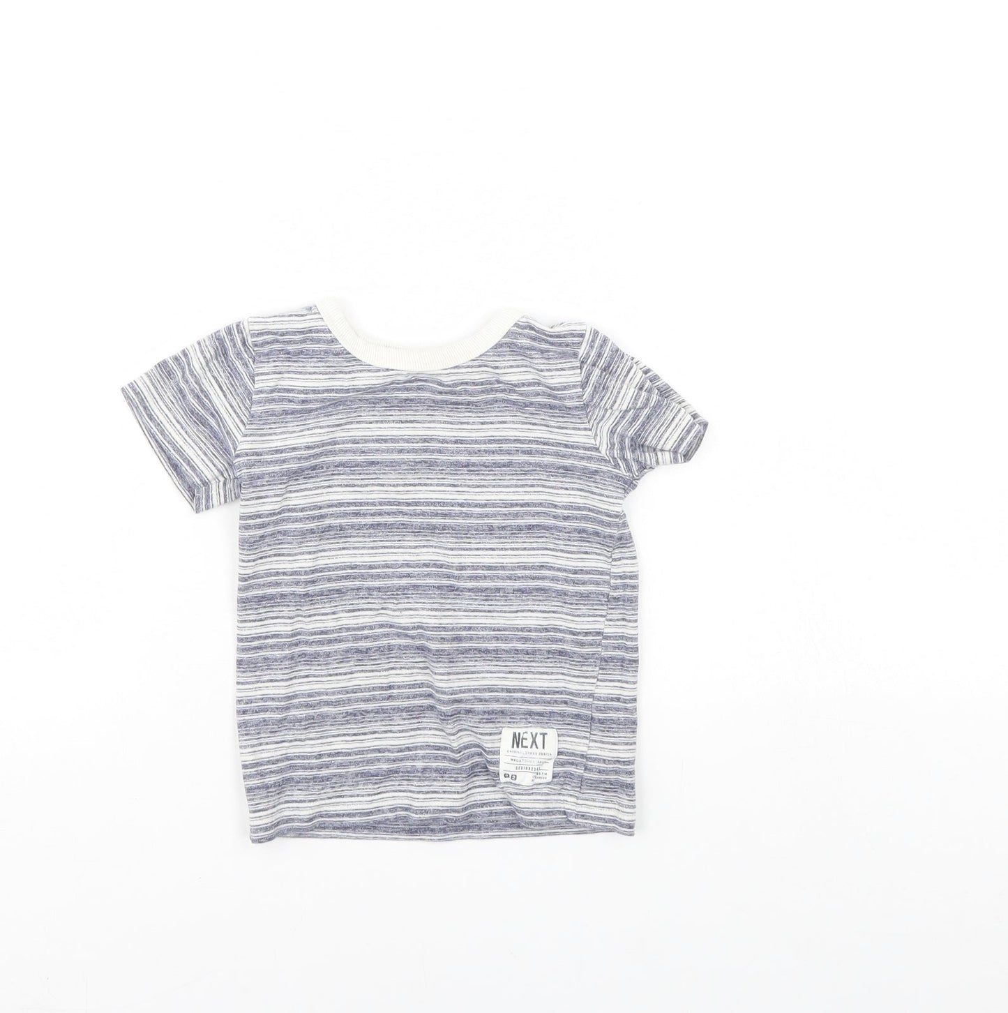 NEXT Baby Blue Spotted  Basic T-Shirt Size 12 Months