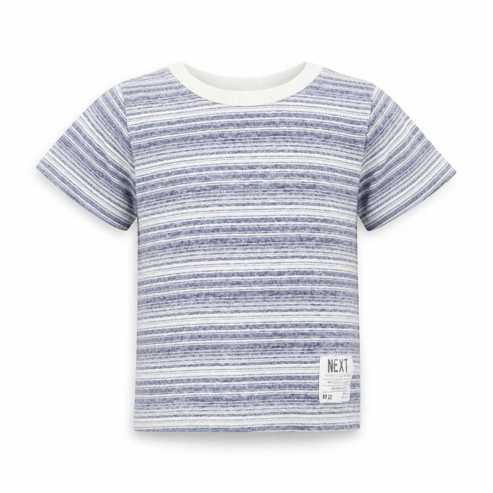 NEXT Baby Blue Spotted  Basic T-Shirt Size 12 Months