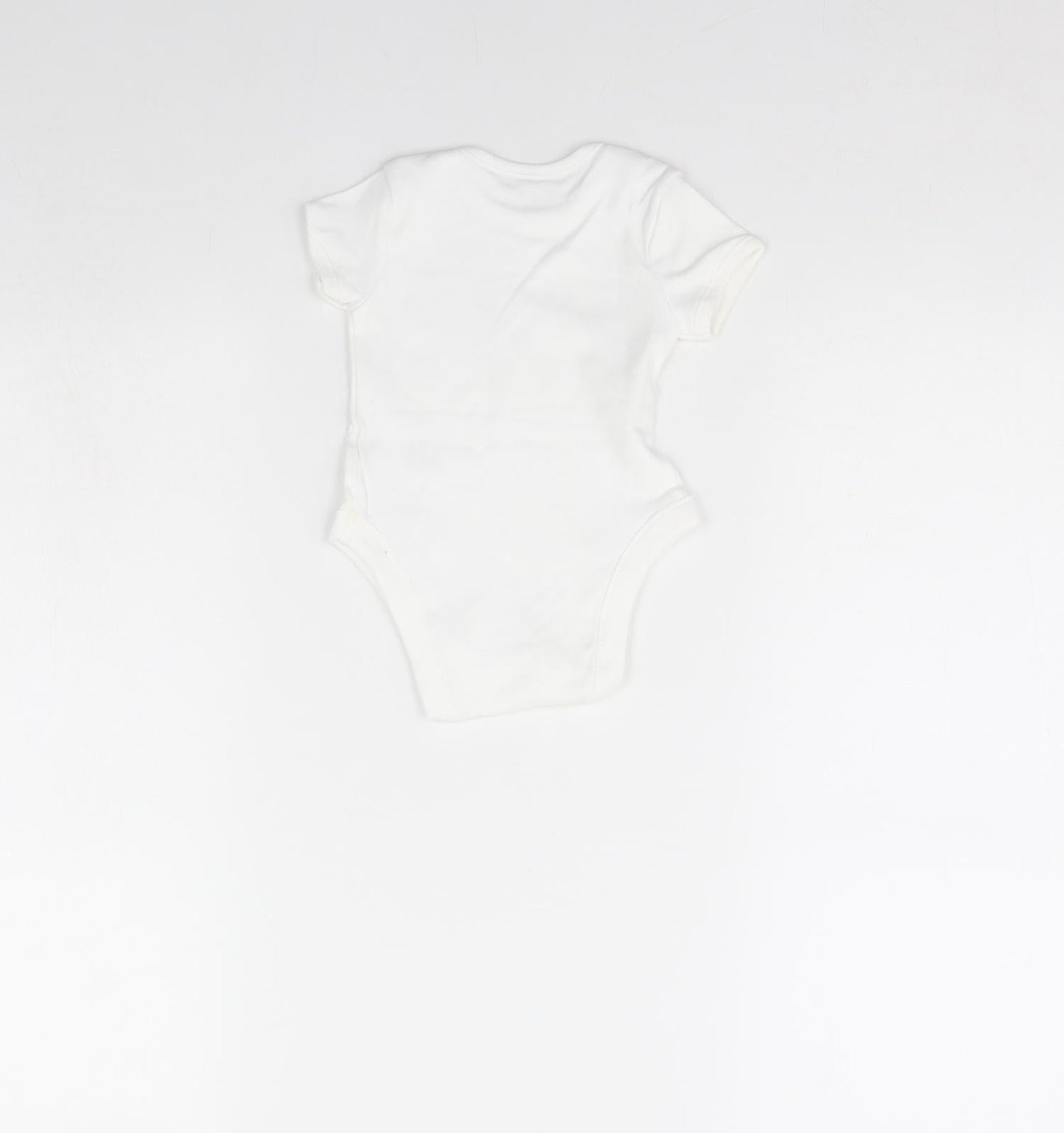 George Baby White   Babygrow One-Piece Size 0-3 Months