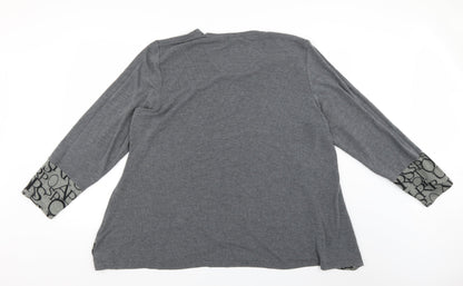 h3 Womens Grey   Pullover Jumper Size 14