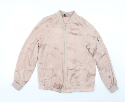 H&M Womens Pink   Jacket  Size 8