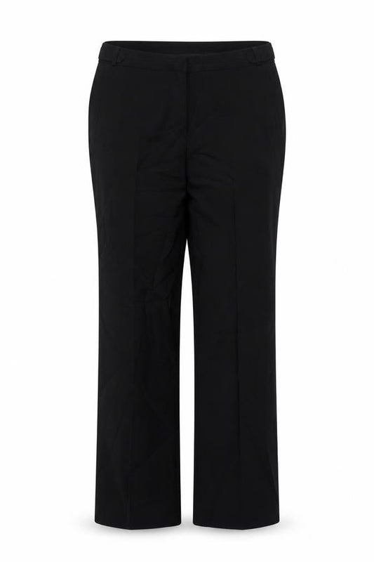 Peacocks Womens Black   Dress Pants Trousers Size 14 L31 in