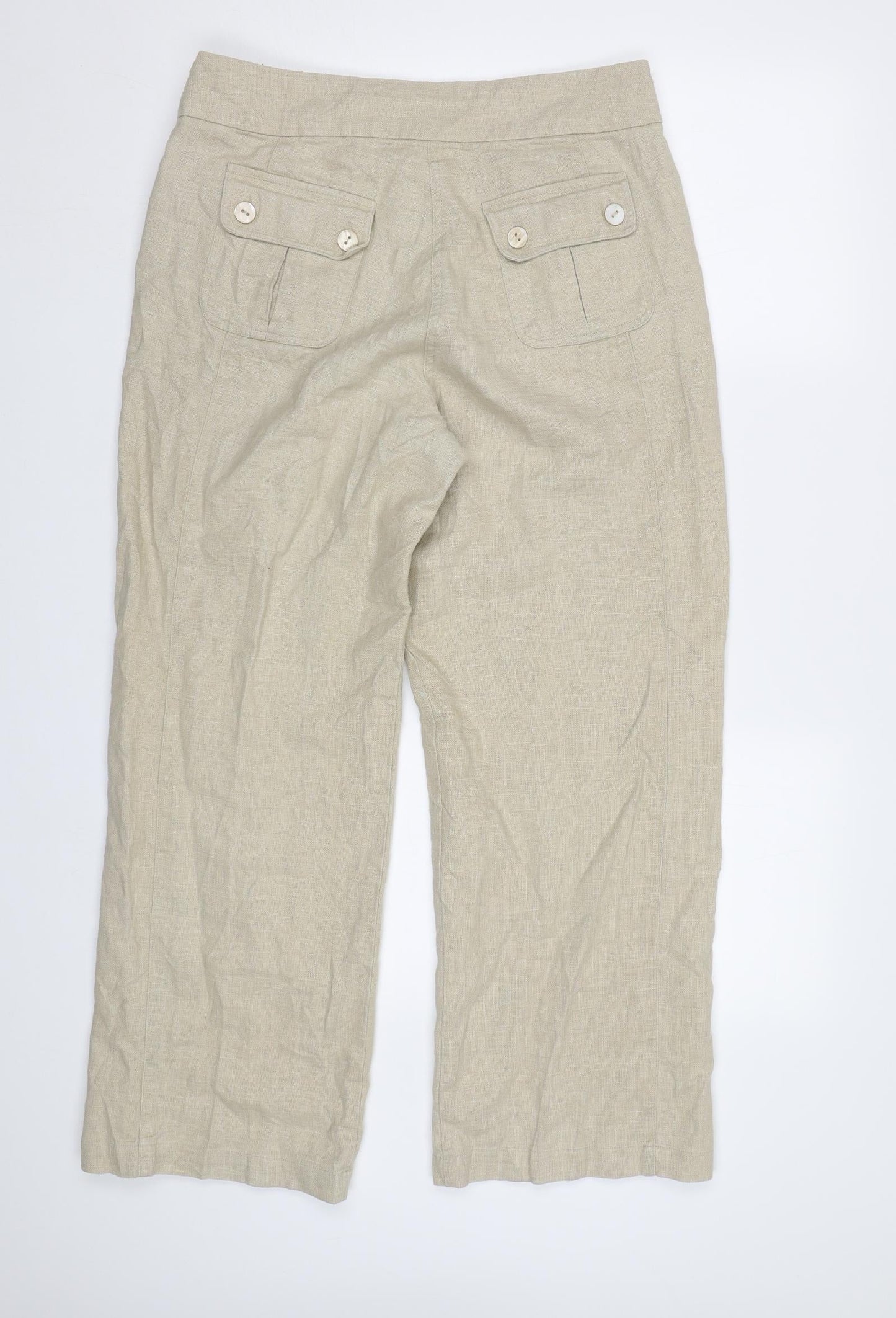 InTown Womens Beige   Trousers  Size 12 L28 in