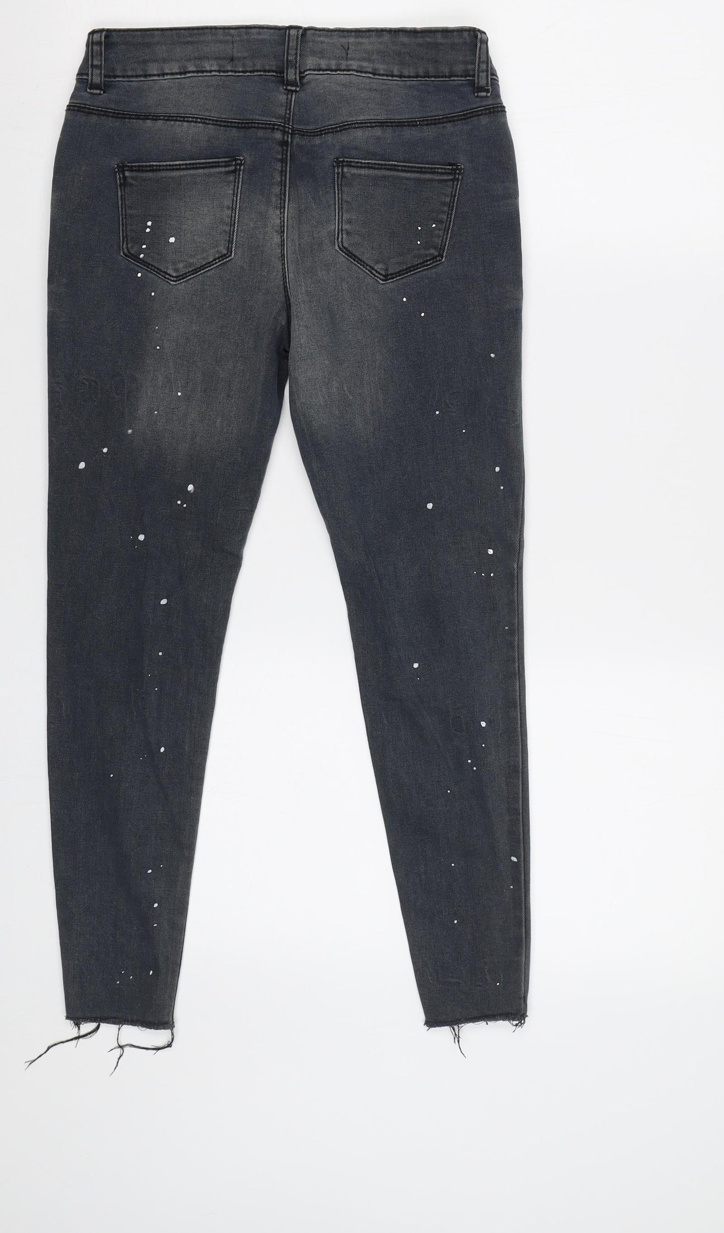 Denim Co Girls Grey   Skinny Jeans Size 9 Years