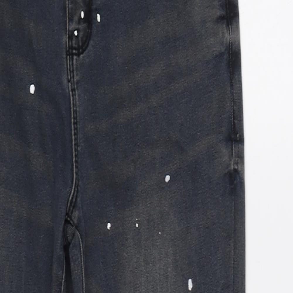 Denim Co Girls Grey   Skinny Jeans Size 9 Years