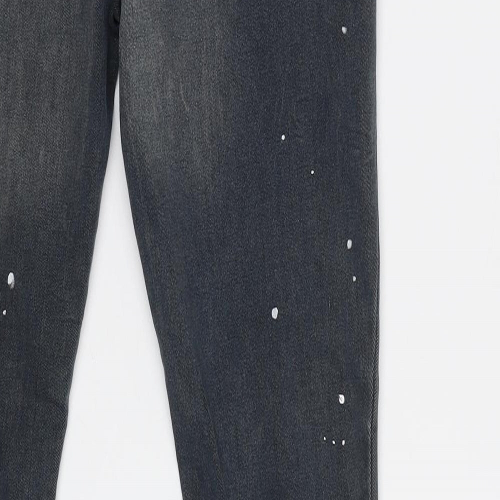Denim Co Girls Grey   Skinny Jeans Size 9 Years