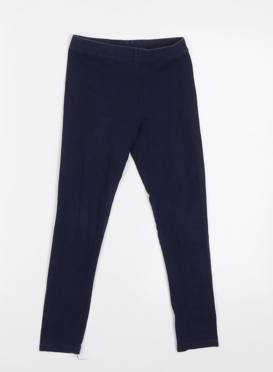 Matalan Girls Blue   Jegging Trousers Size 8 Years