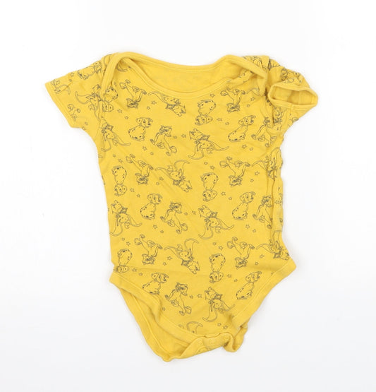 George Baby Yellow   Babygrow One-Piece Size 18-24 Months