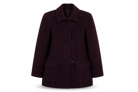 EWM Womens Red   Overcoat Coat Size 12