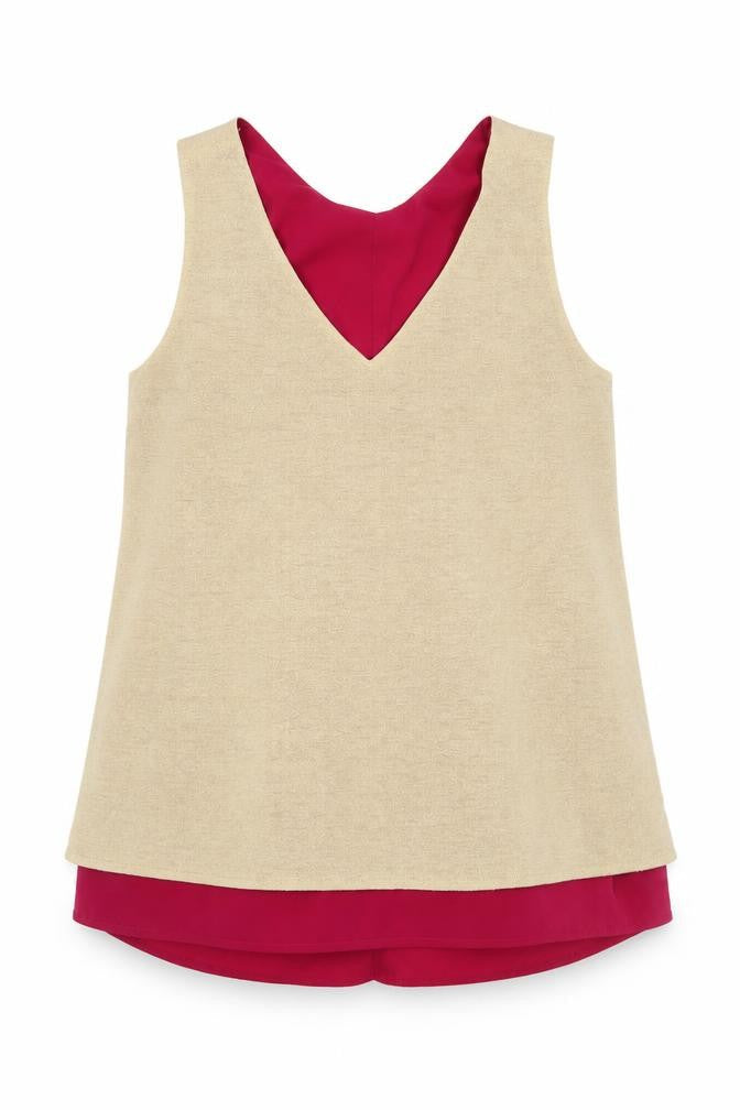 Avon Womens Gold   Basic Tank Size 10