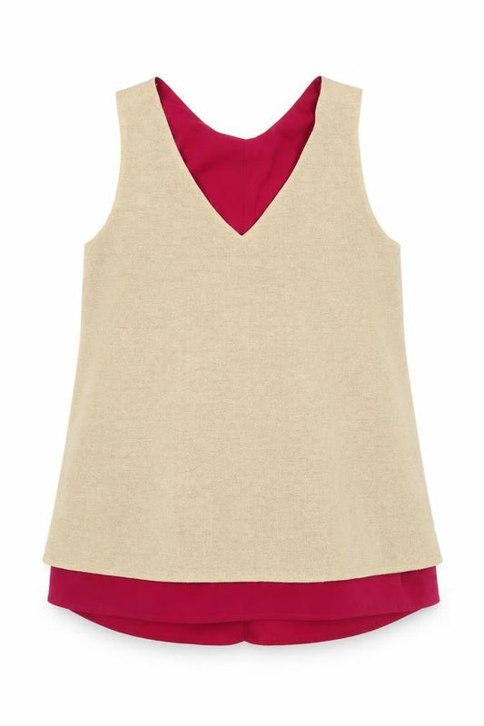 Avon Womens Gold   Basic Tank Size 10