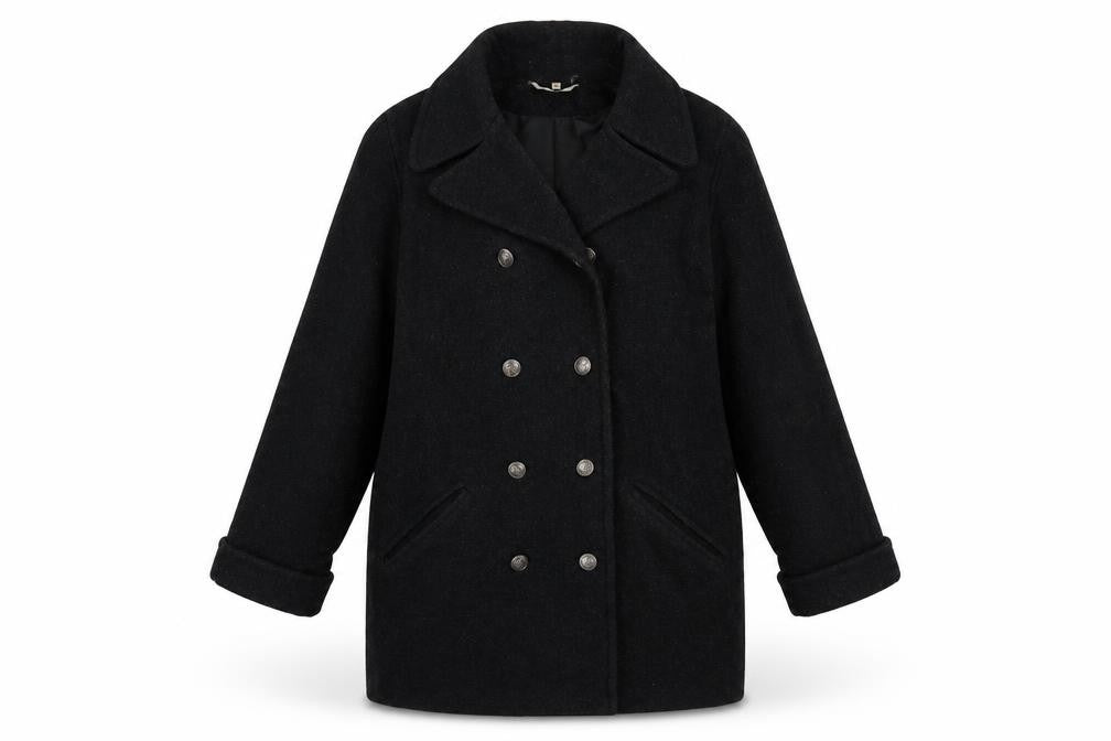 NuAge Womens Grey   Overcoat Coat Size 12