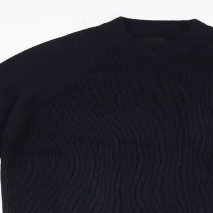burton menswear Womens Blue   Pullover Jumper Size L