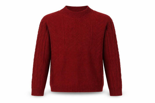 Matalan Womens Red  Knit Pullover Jumper Size M