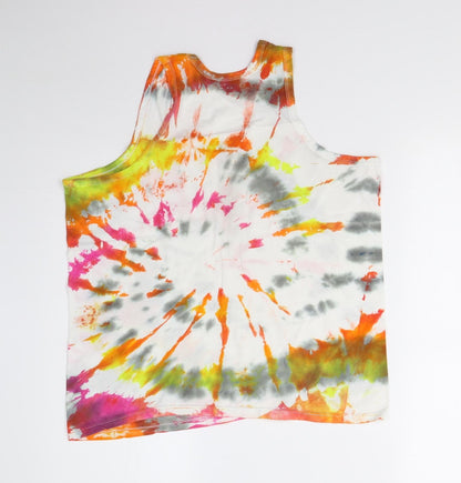 Preloved Preworn Womens Multicoloured   Basic Tank Size L - Back