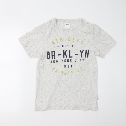 Buton Mens Grey    T-Shirt Size S