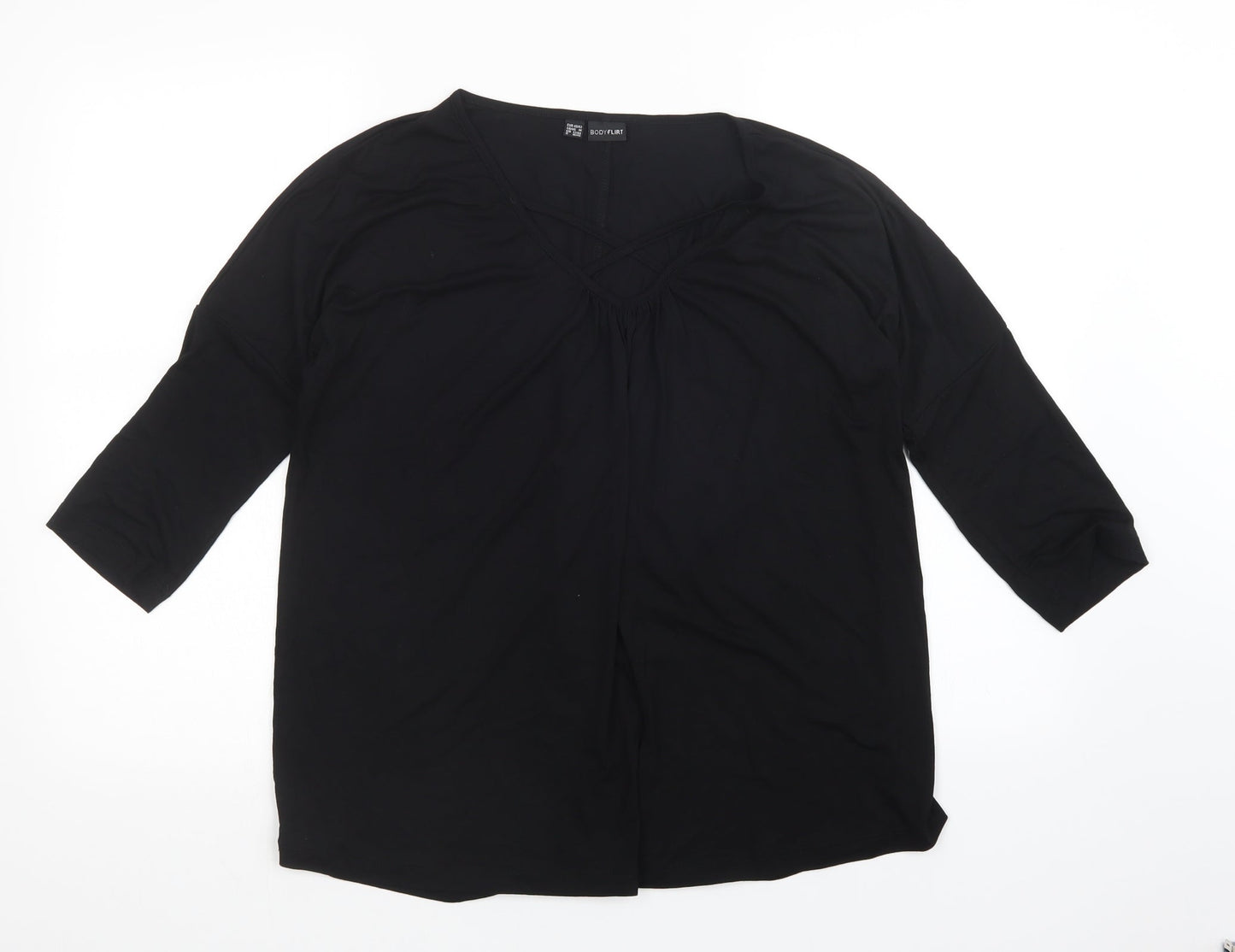 Bodyflirt Womens Black   Basic Blouse Size M