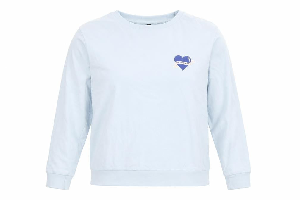 H&M Womens Blue   Pullover Sweatshirt Size S