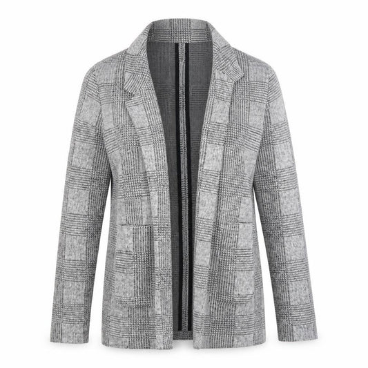Topshop Womens Multicoloured Check  Cardigan Jumper Size 8