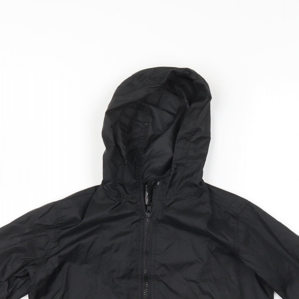 Ladybird Boys Black   Rain Coat Jacket Size S