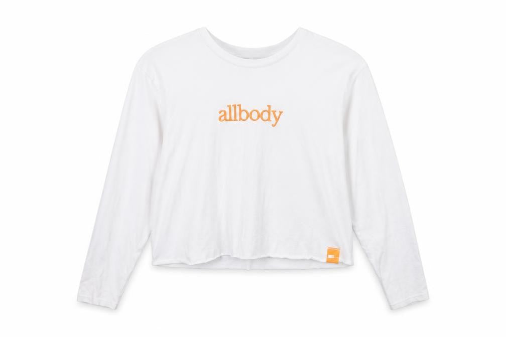 All Body Womens White   Pullover Sweatshirt Size XL