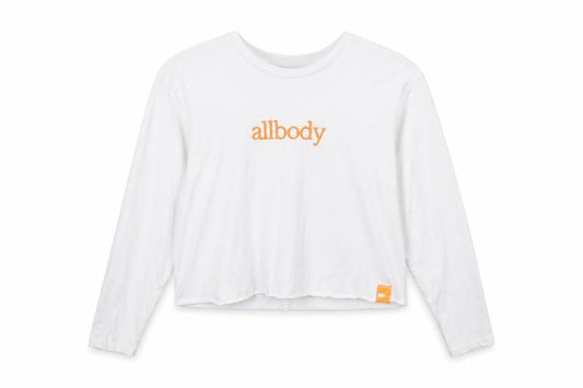 All Body Womens White   Pullover Sweatshirt Size XL