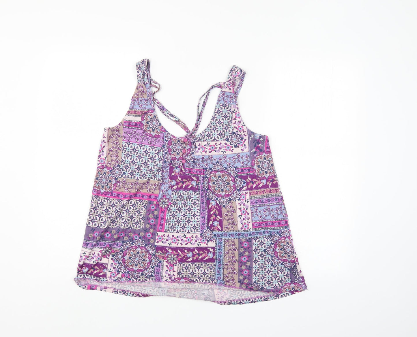 TU Womens Multicoloured   Basic Blouse Size 10