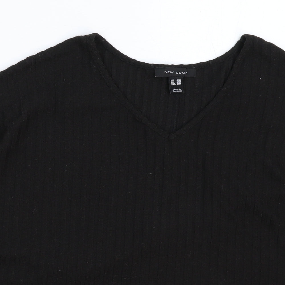 New Look Womens Black   Basic T-Shirt Size M