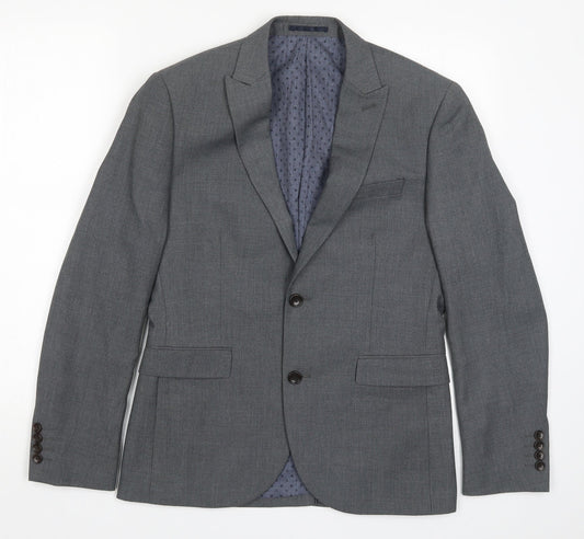 NEXT Mens Grey   Jacket Suit Jacket Size 38