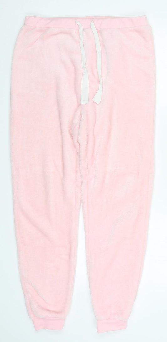 Preworn Womens Pink   Trousers  Size 12 L27.5 in - Loungewear
