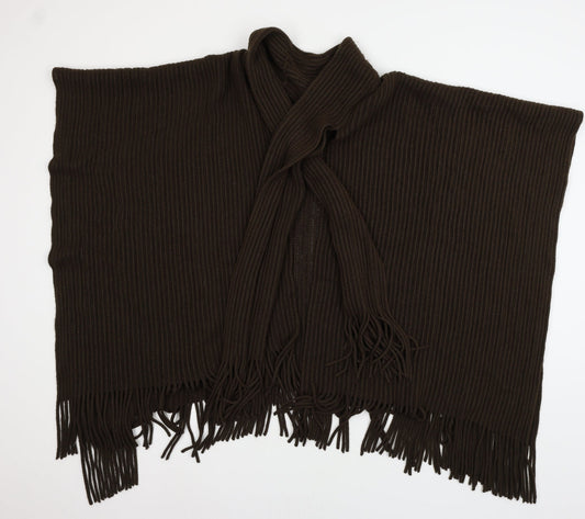 Preworn Womens Brown  Knit  Scarf