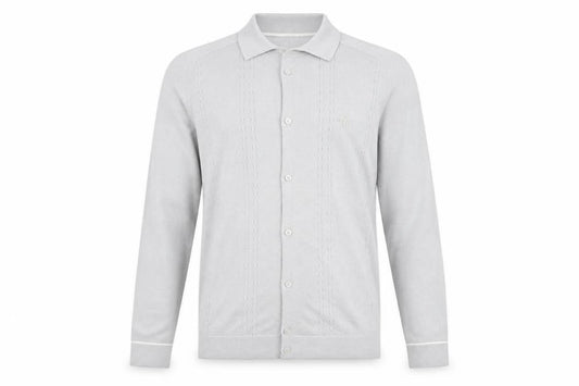 River Island Mens Grey  Knit Cardigan Jumper Size S