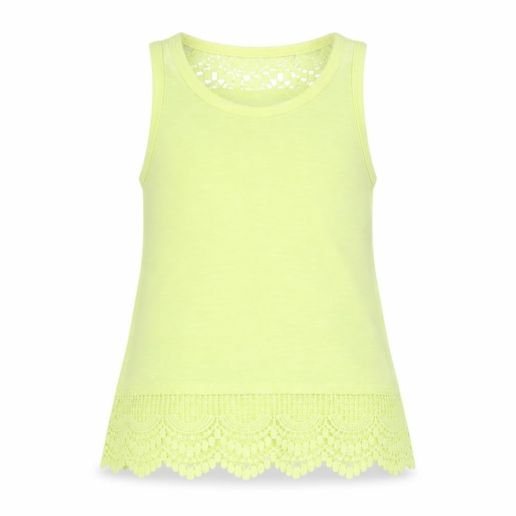 Primark Girls Yellow   Basic Tank Size 3-4 Years