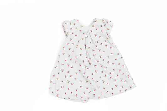 m Girls Grey   Fit & Flare  Size 0-3 Months