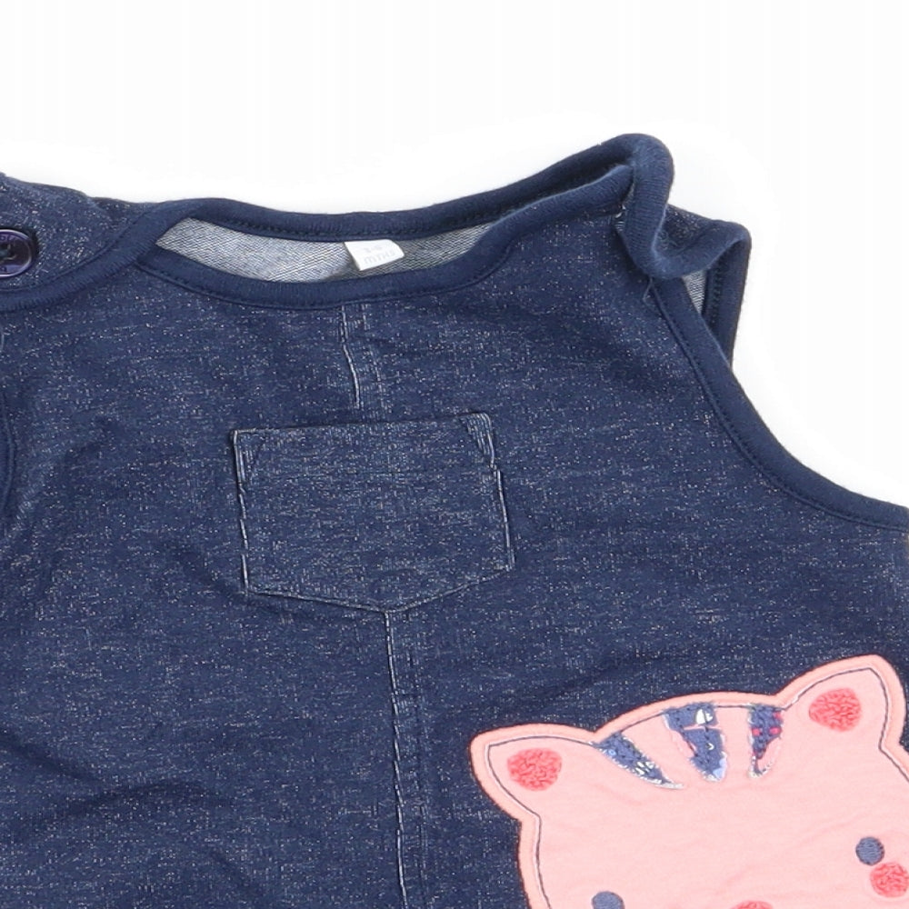 bluezoo Girls Blue   Fit & Flare  Size 3-6 Months