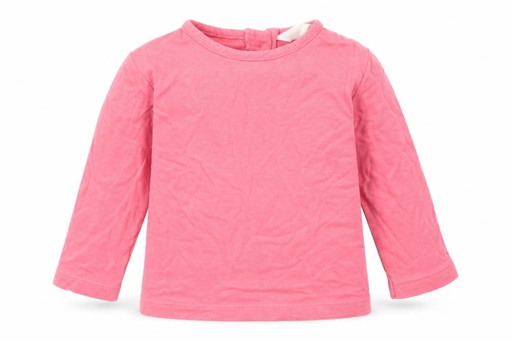 John Lewis Girls Pink   Basic T-Shirt Size 0-3 Months