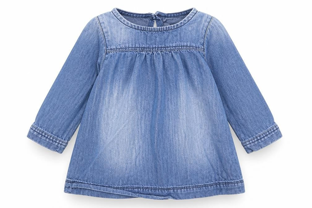 NEXT Girls Blue   Fit & Flare  Size 9-12 Months