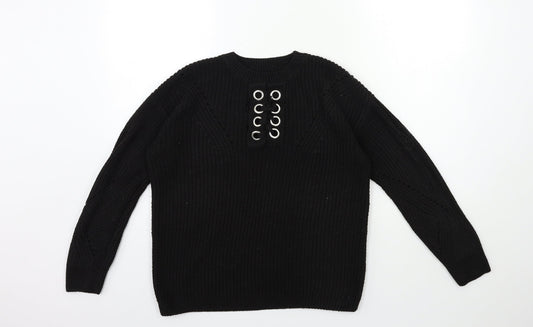 Matalan Womens Blue  Knit Pullover Jumper Size S