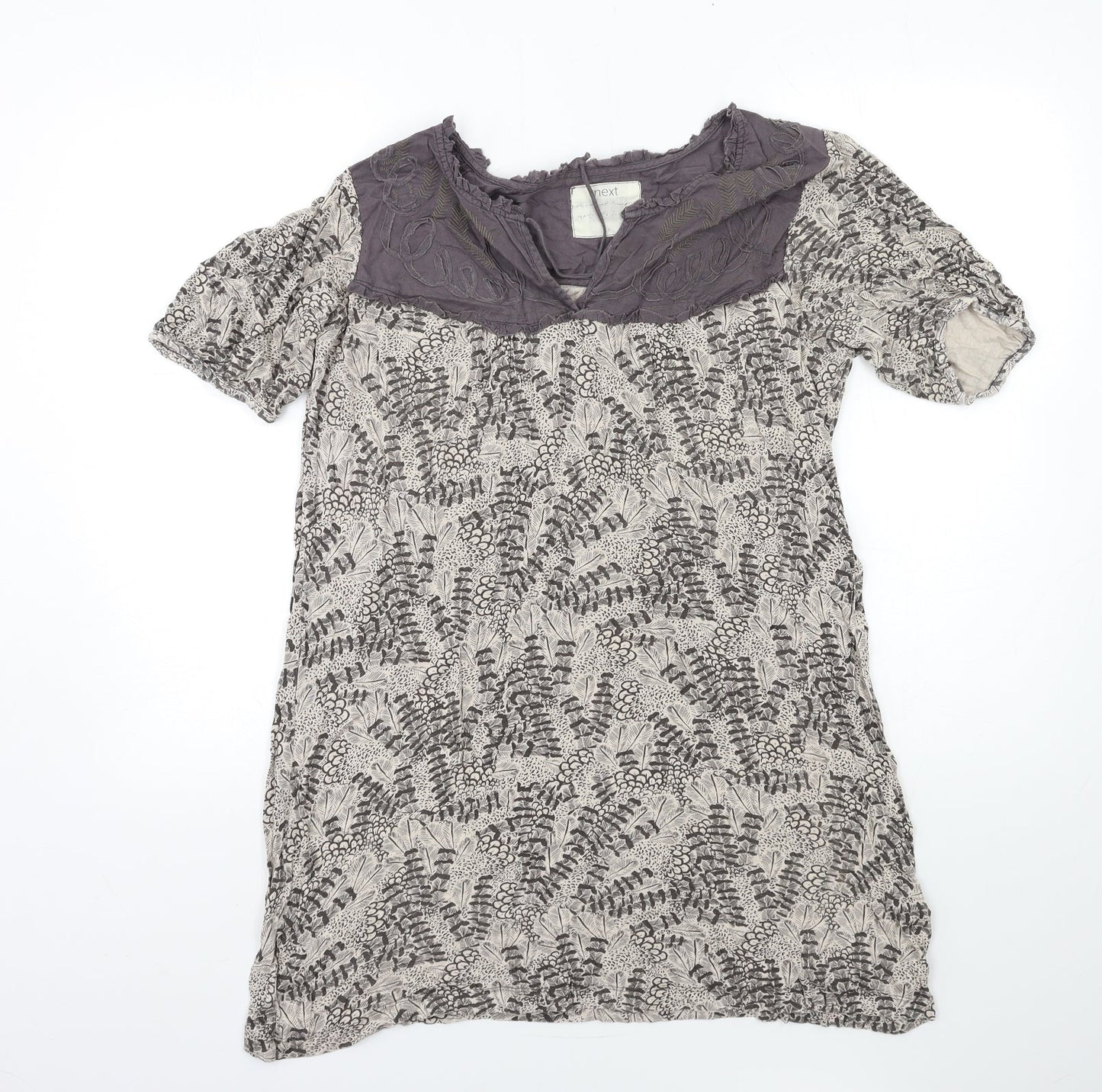 NEXT Womens Brown   Basic T-Shirt Size 6