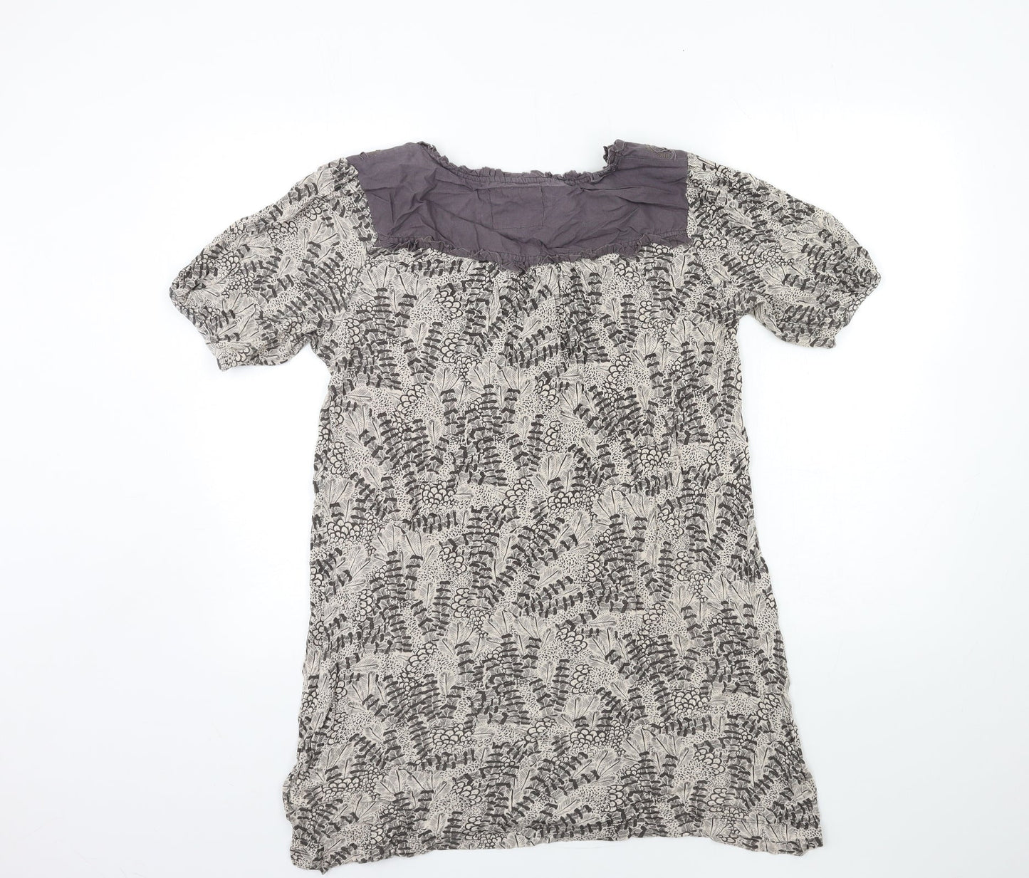 NEXT Womens Brown   Basic T-Shirt Size 6