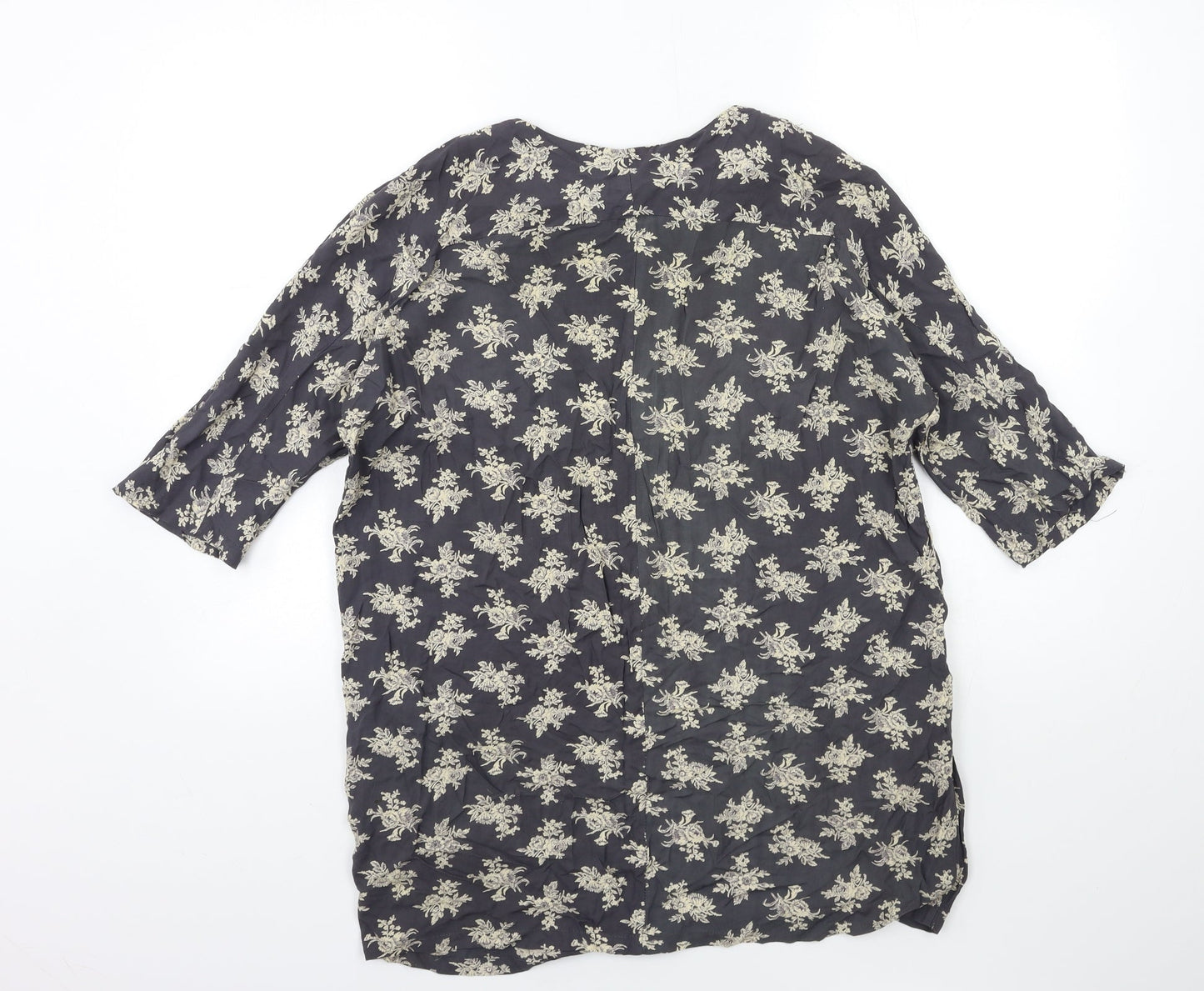 Vouley Vous Womens Grey   Basic Blouse Size S