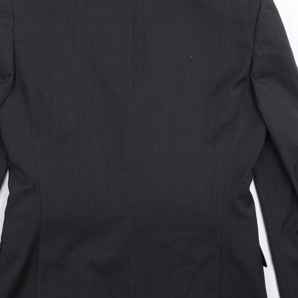 John Lewis Mens Grey   Jacket Suit Jacket Size 38
